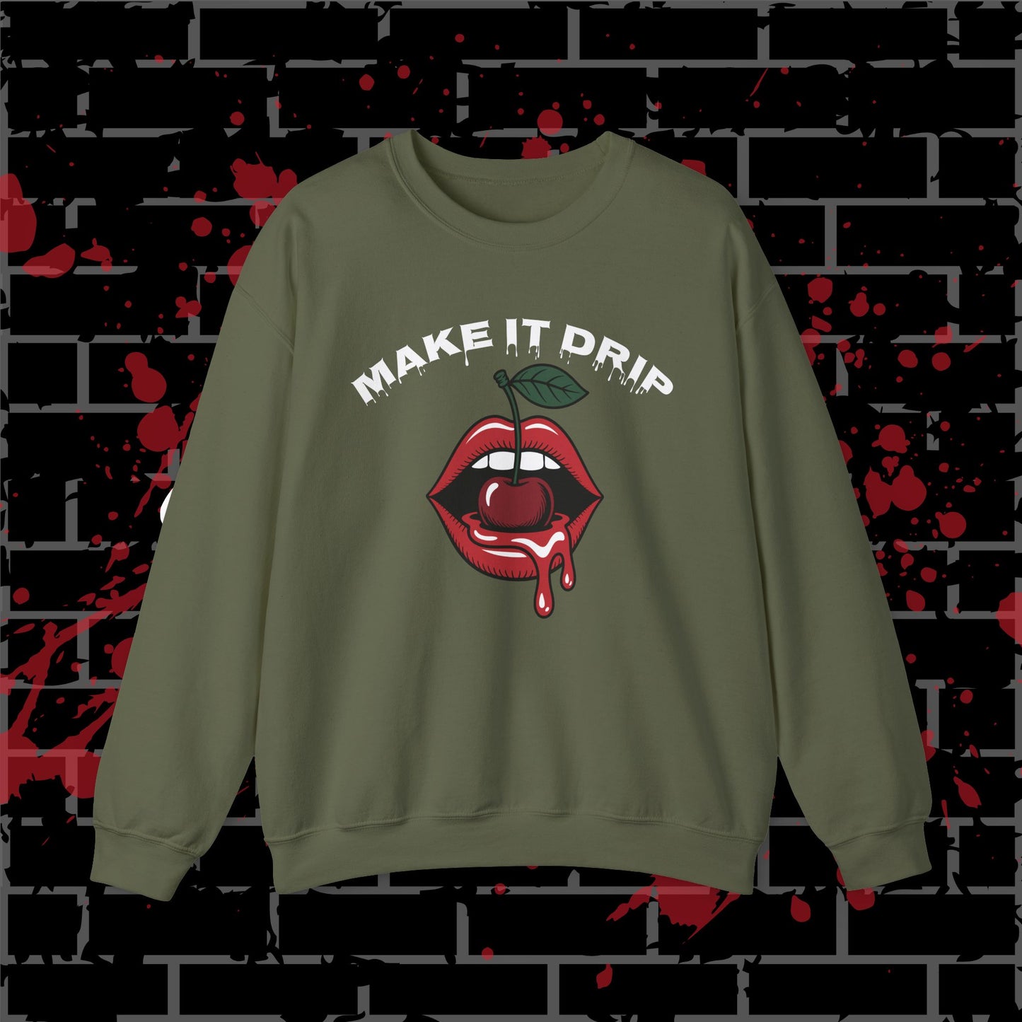 Make Drip Crewneck