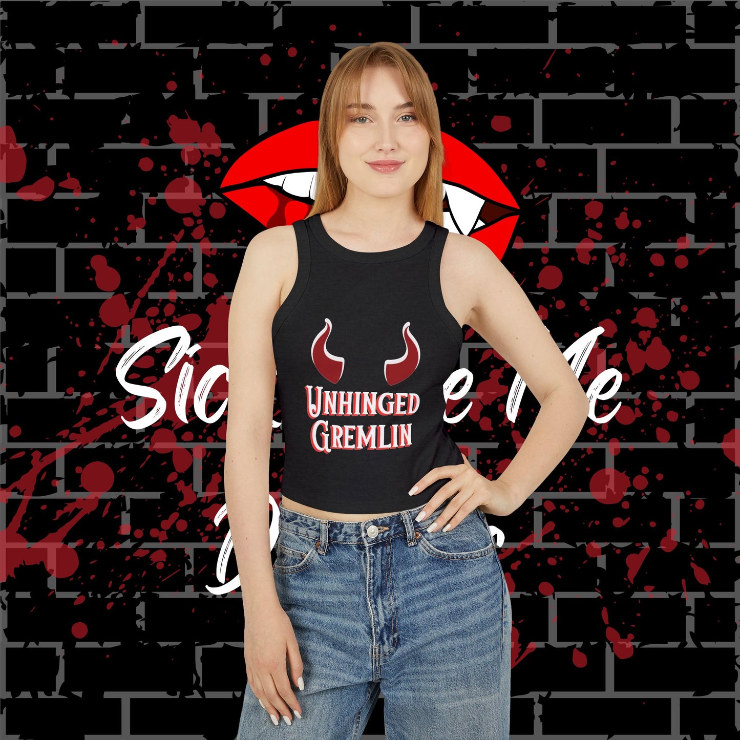 Unhinged Gremlin Racer Tank