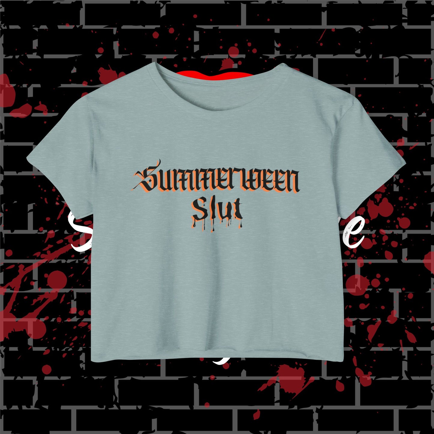 Summerween Crop Top