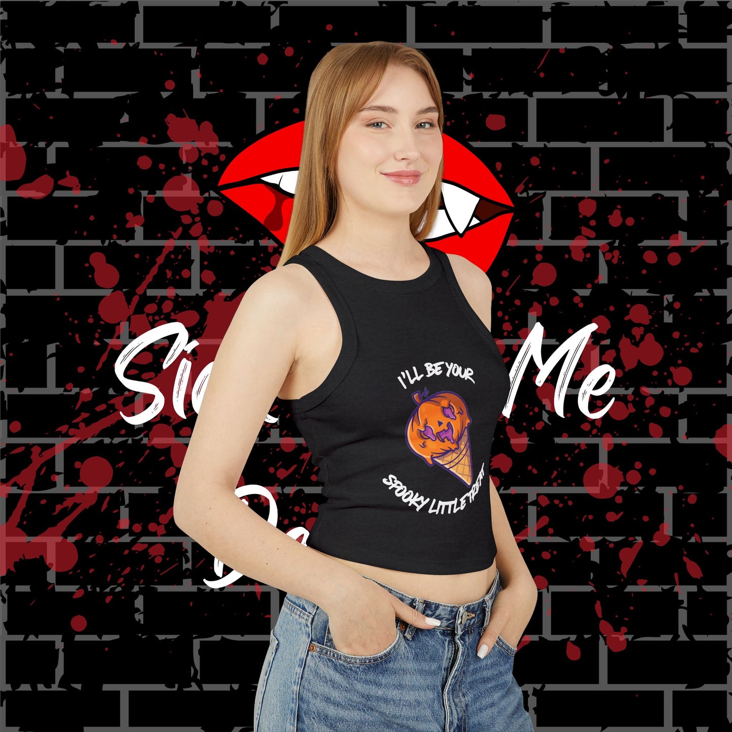 Spooky Treat Racer Tank