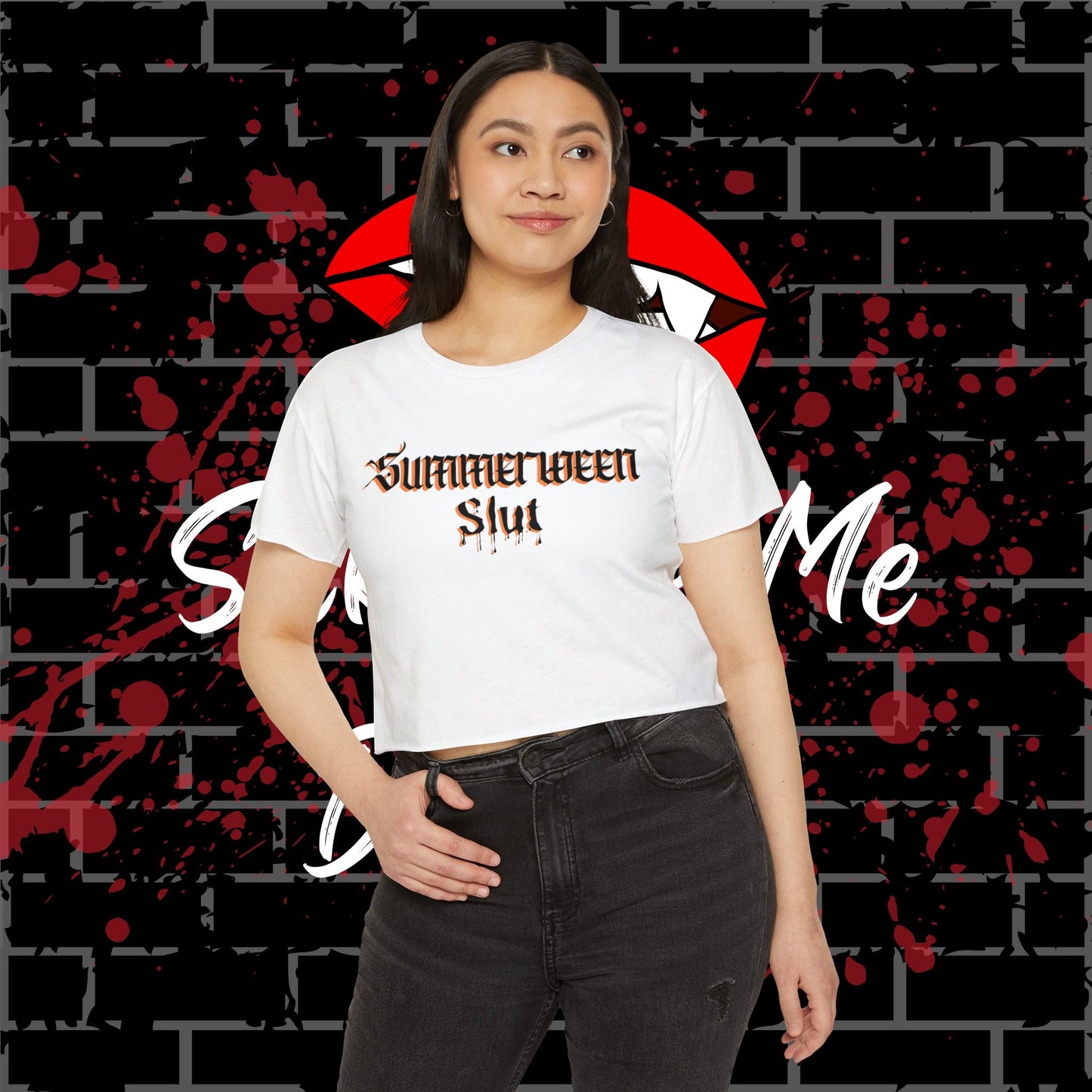 Summerween Crop Top