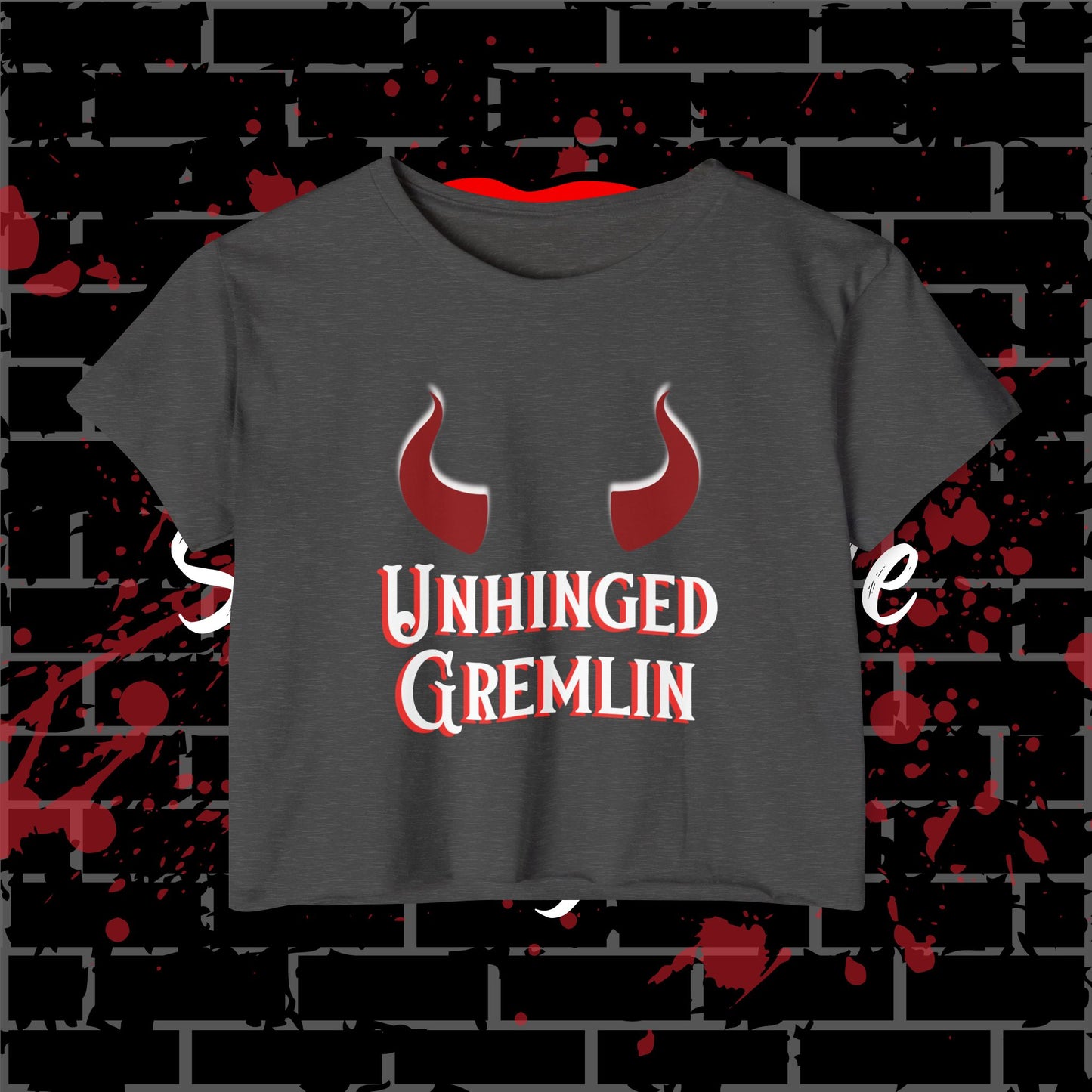 Unhinged Gremlin Crop Top