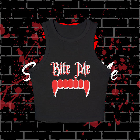 Bite Me Racer Tank