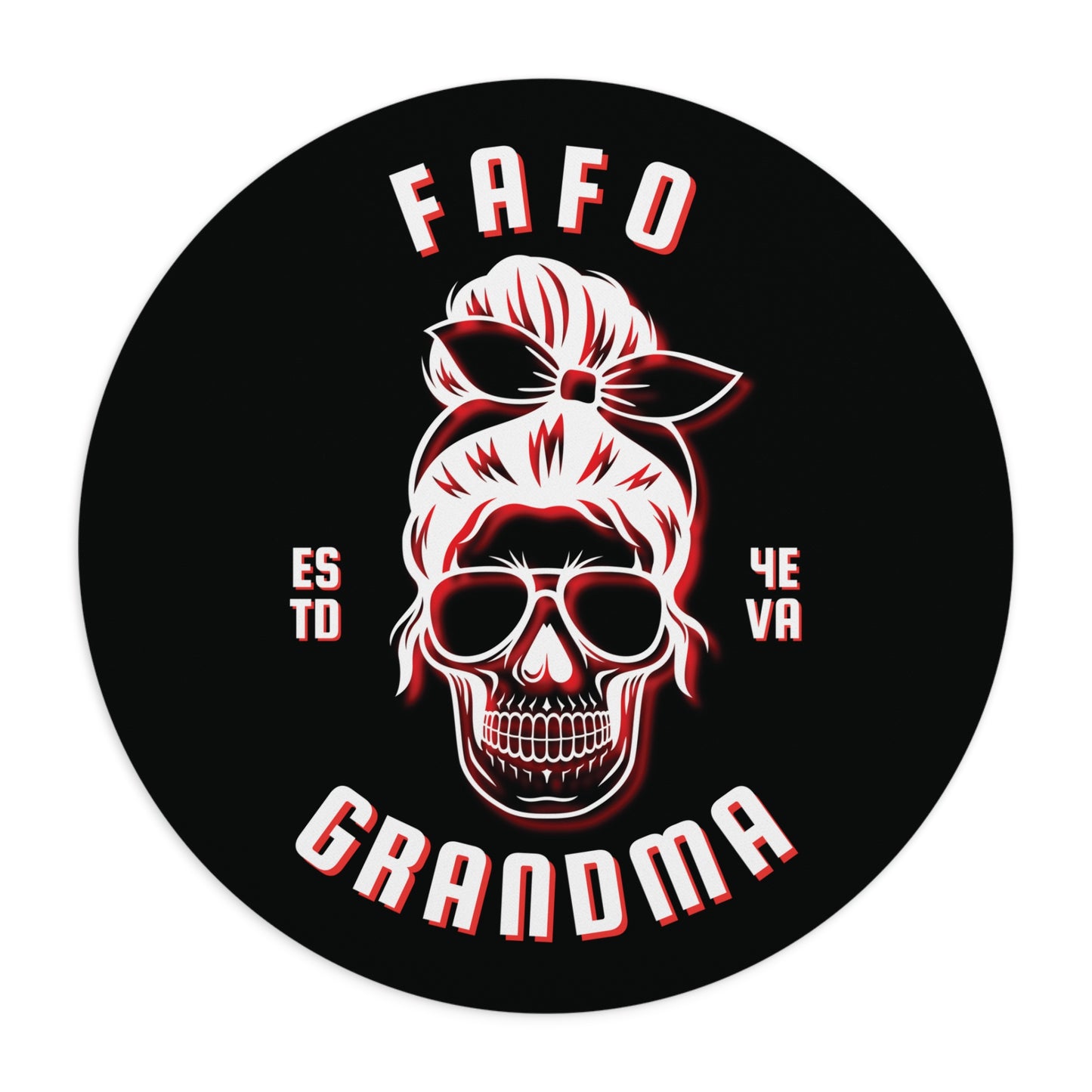 FAFO Grandma Mouse Pad
