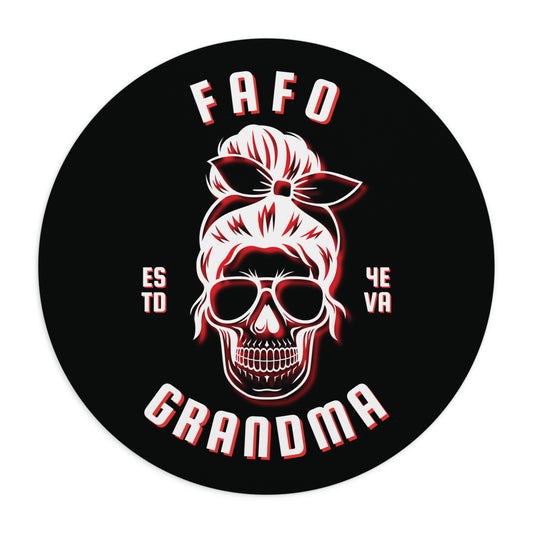 FAFO Grandma Mouse Pad