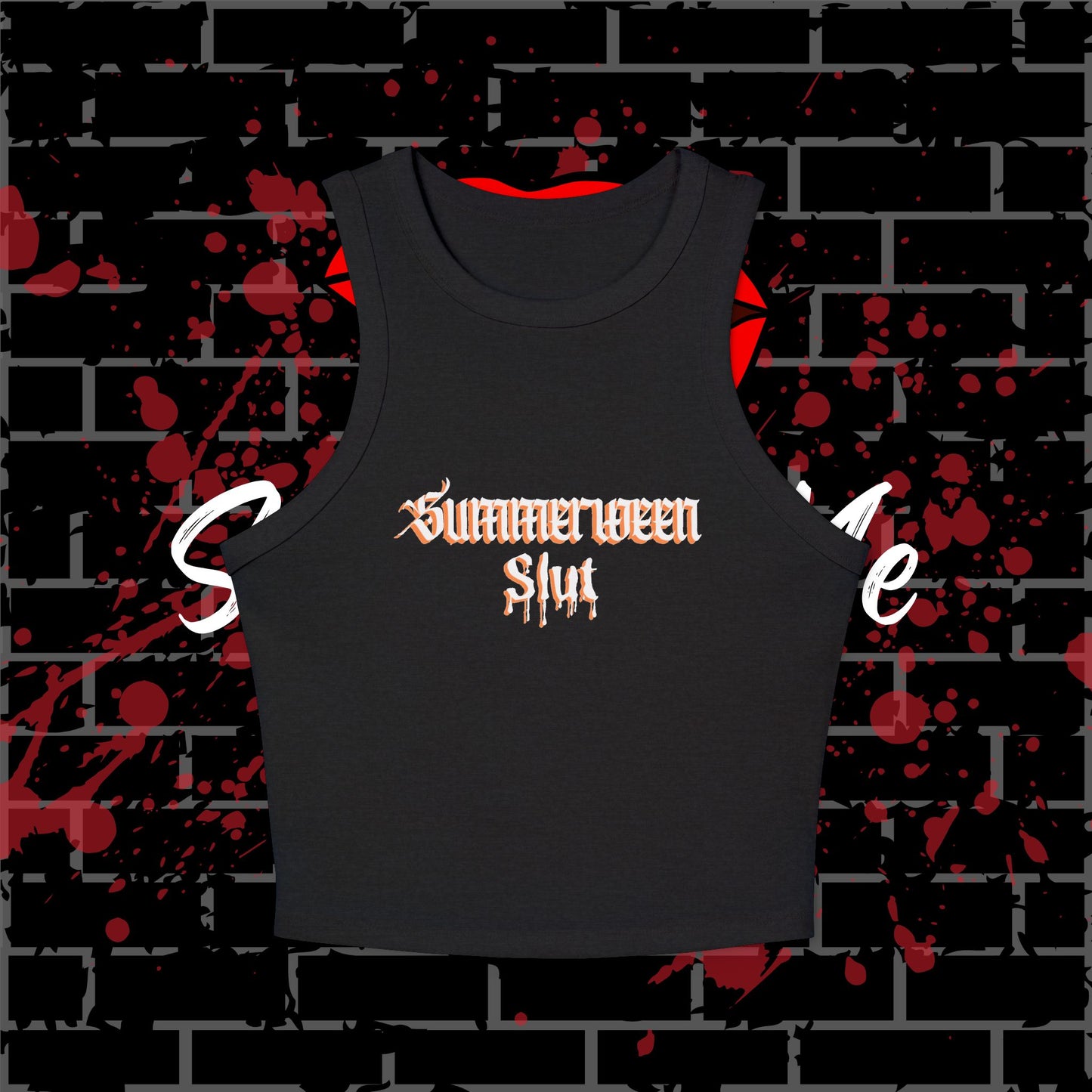 Summerween Racer Tank Top
