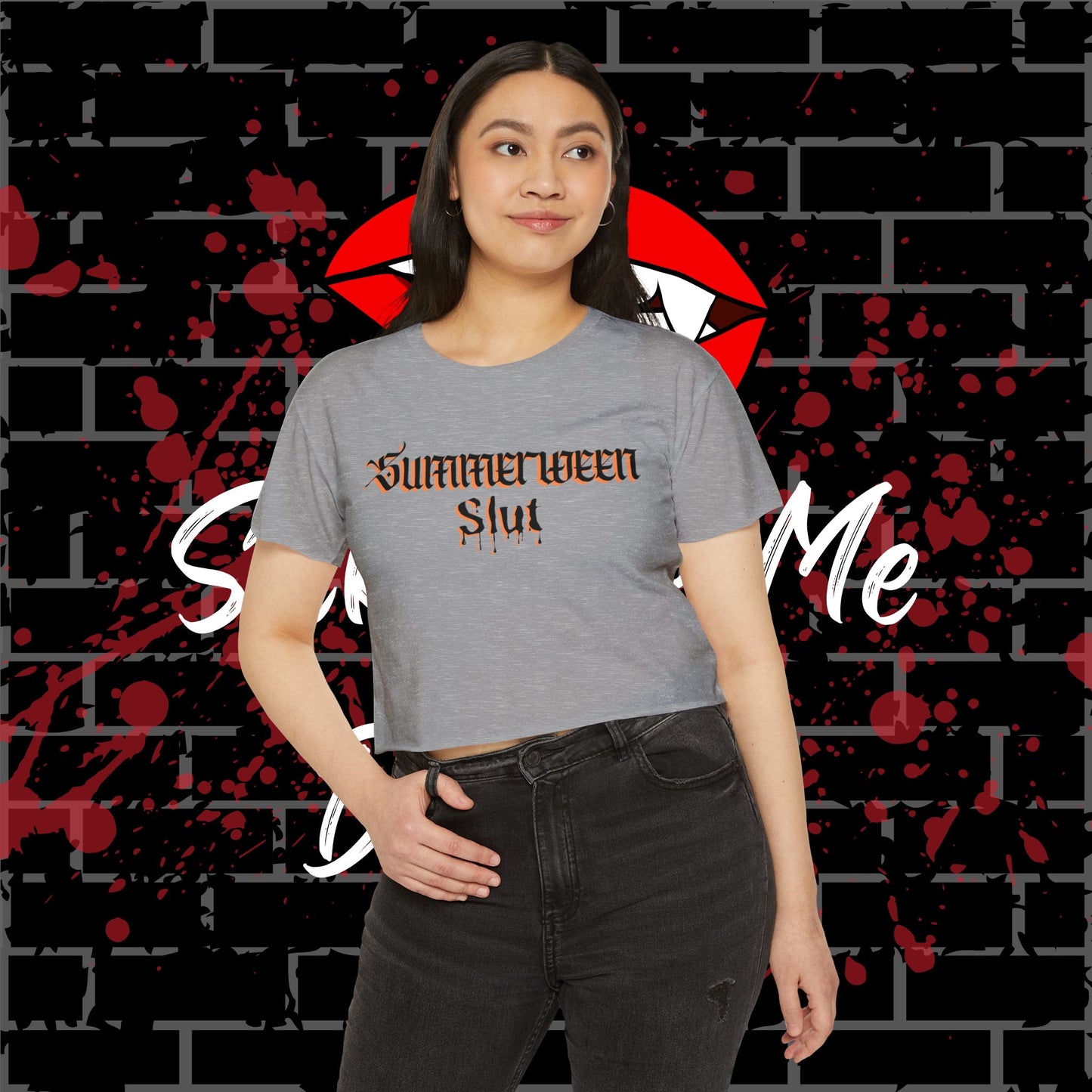 Summerween Crop Top