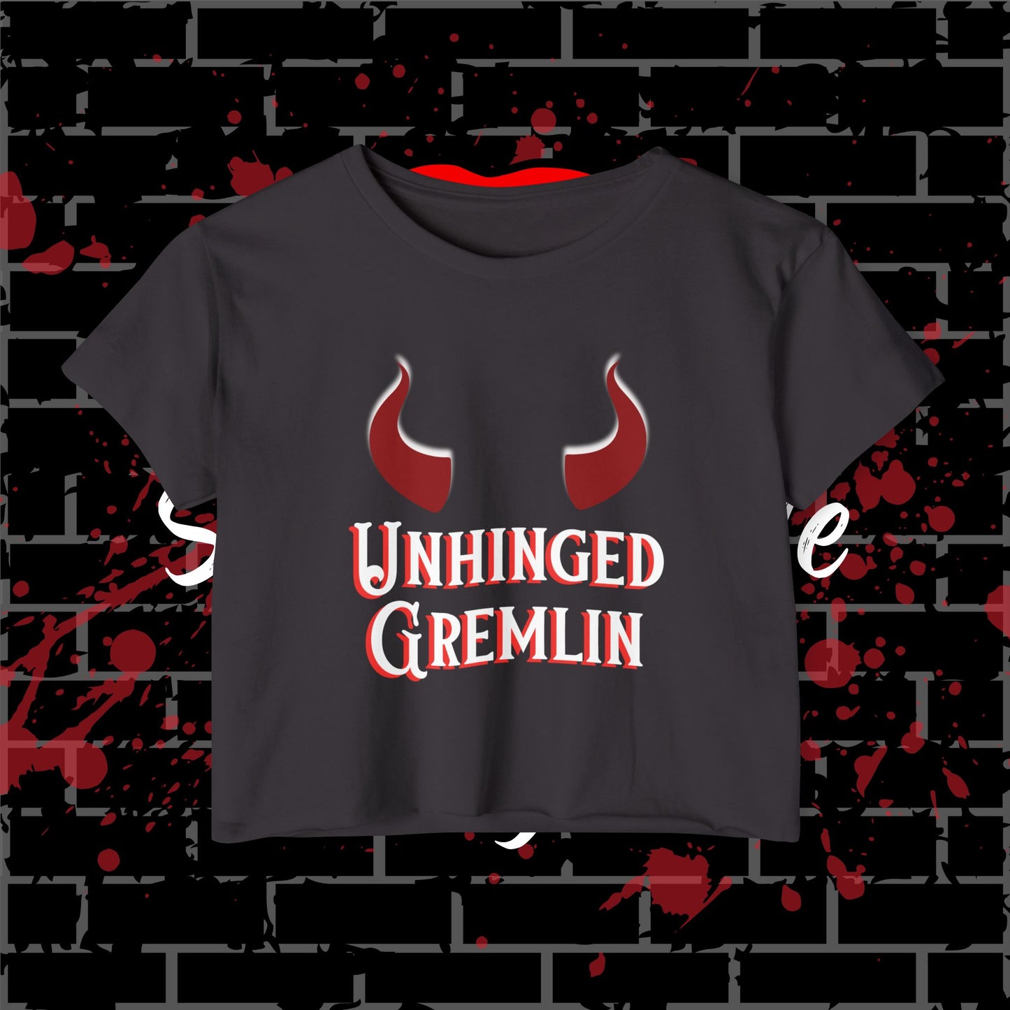 Unhinged Gremlin Crop Top