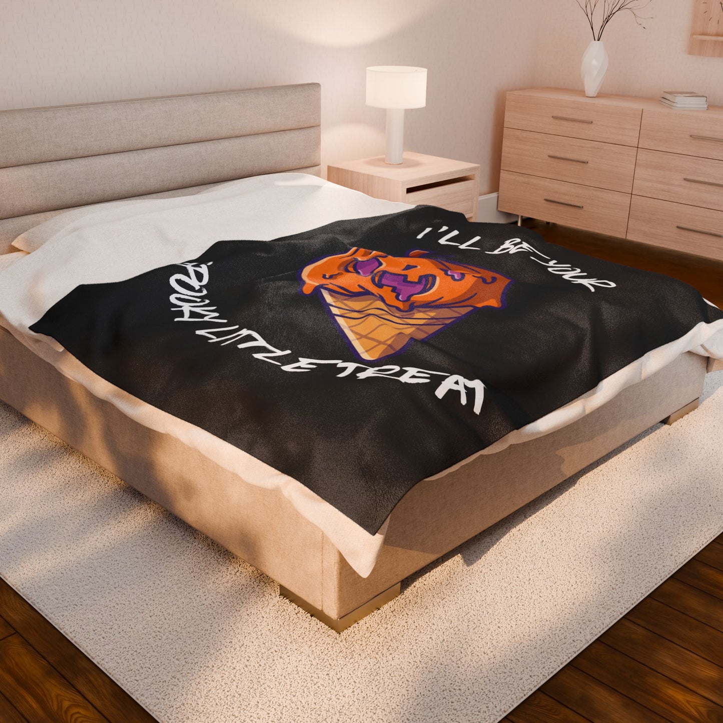 Spooky Treat Plush Blanket