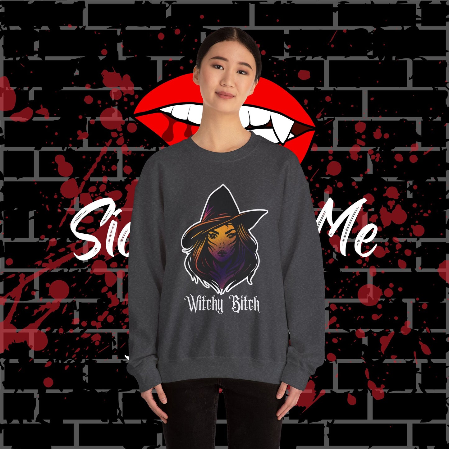 Witchy Bitch Crewneck Sweatshirt