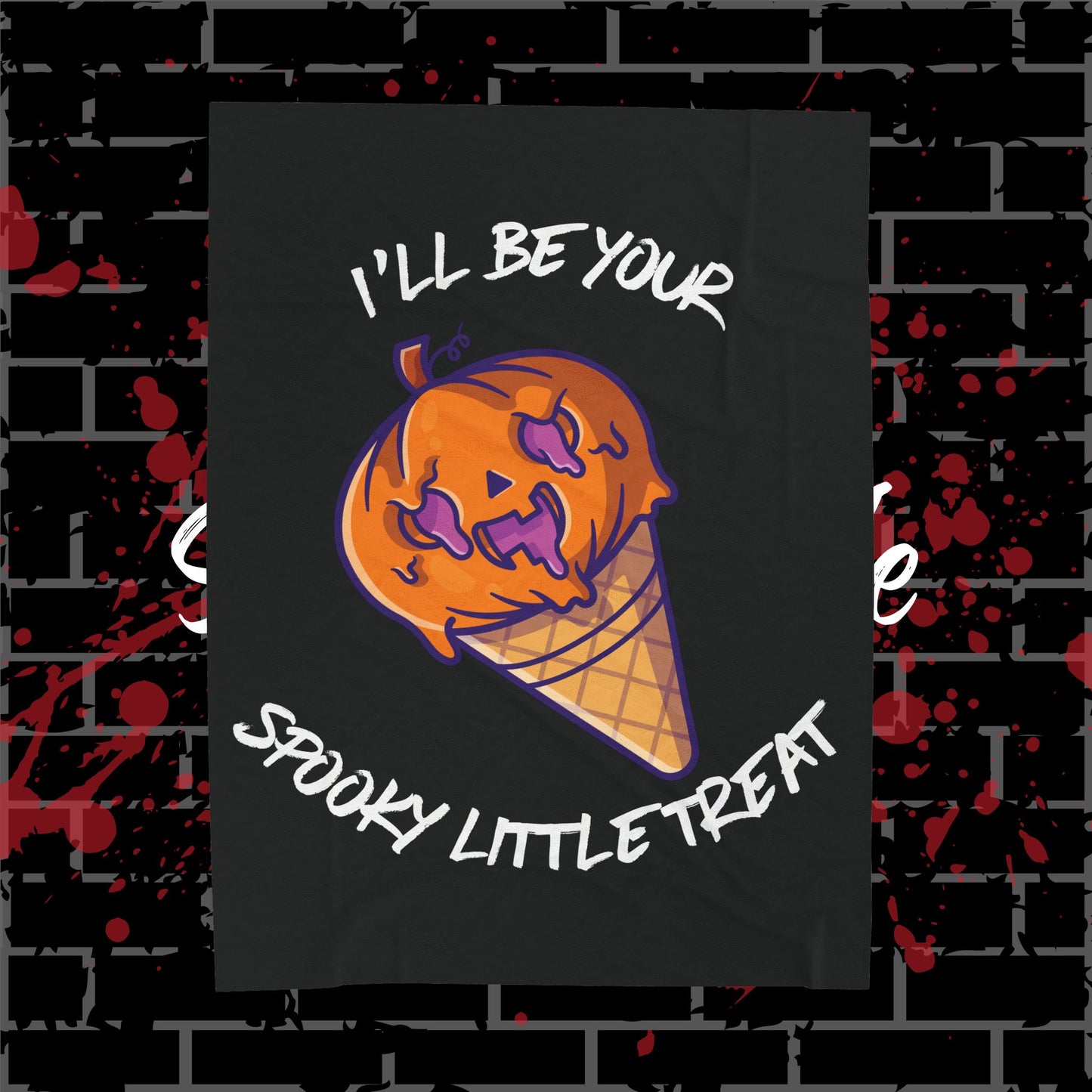 Spooky Treat Plush Blanket
