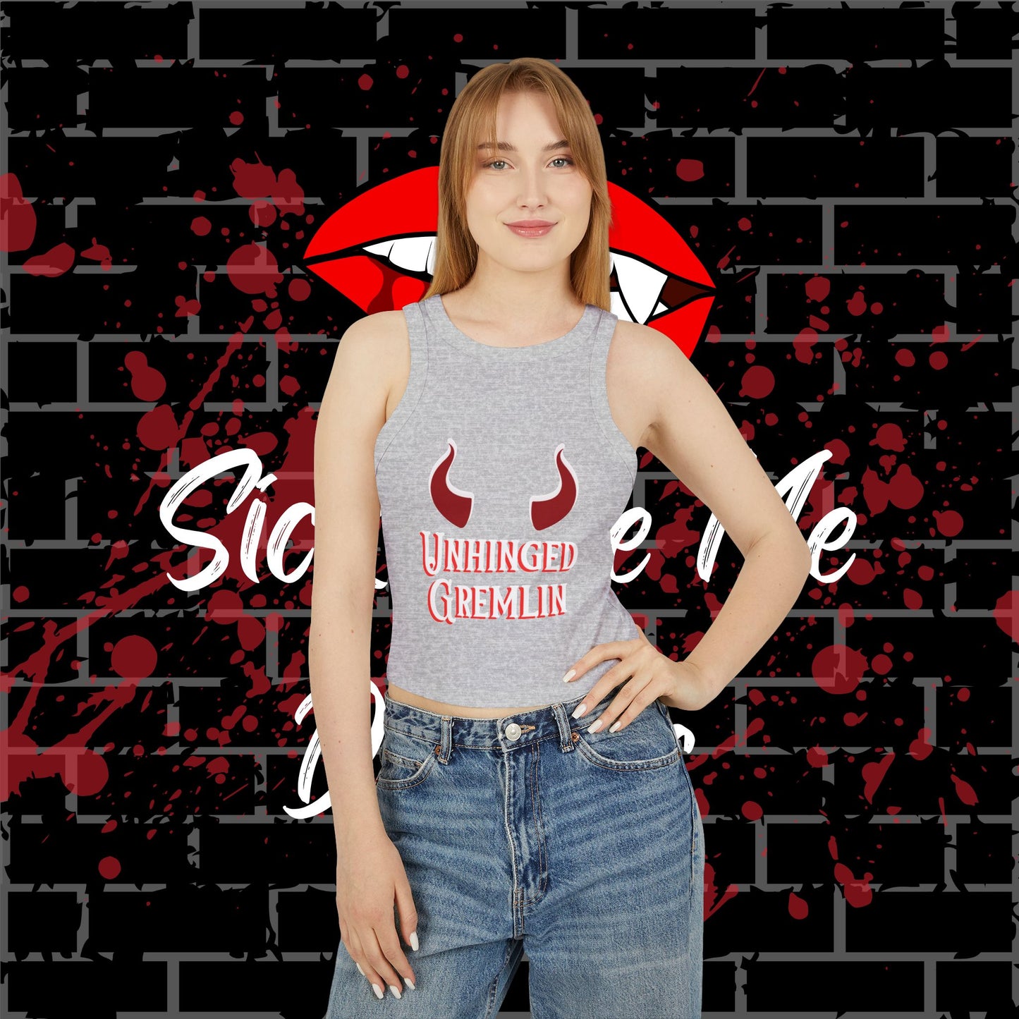 Unhinged Gremlin Racer Tank
