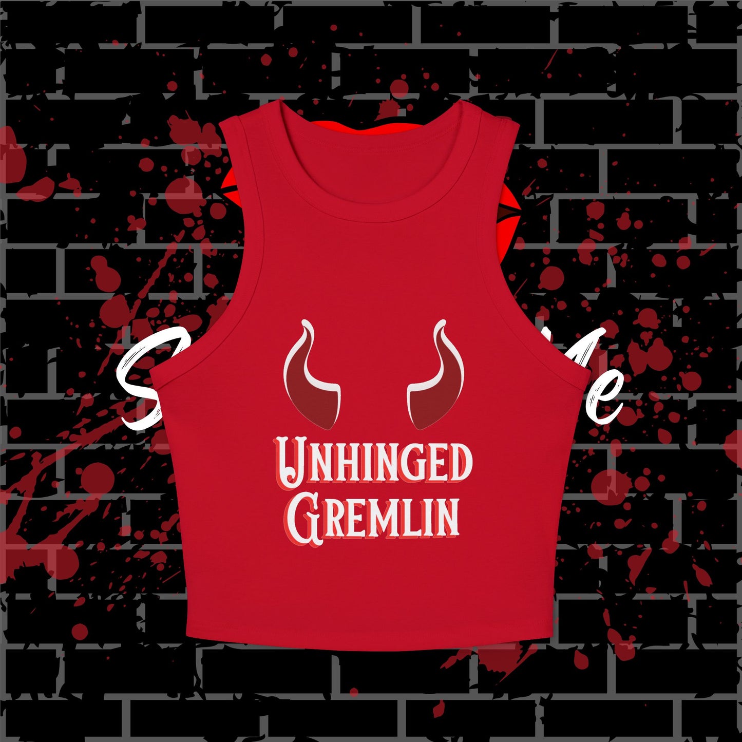 Unhinged Gremlin Racer Tank