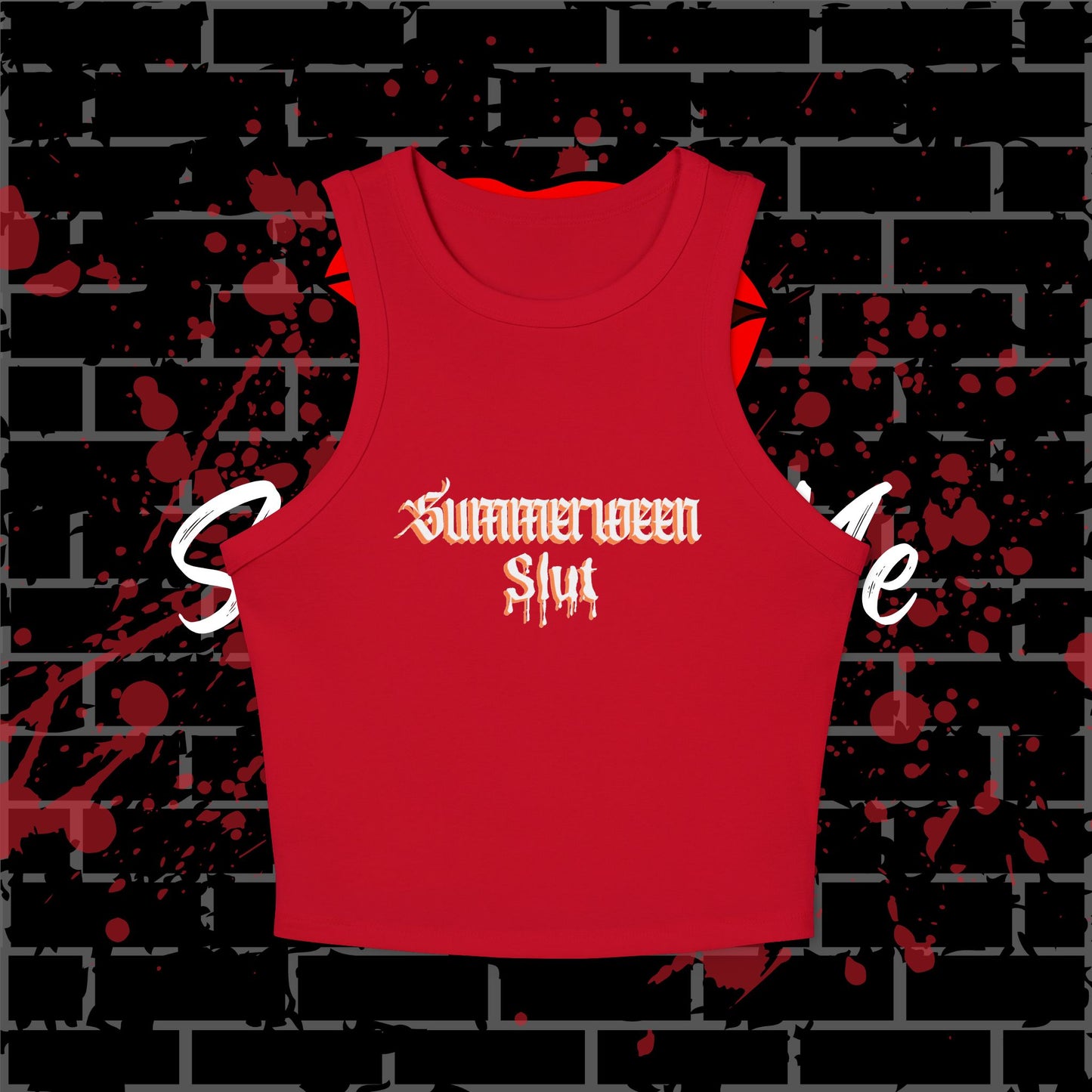 Summerween Racer Tank Top