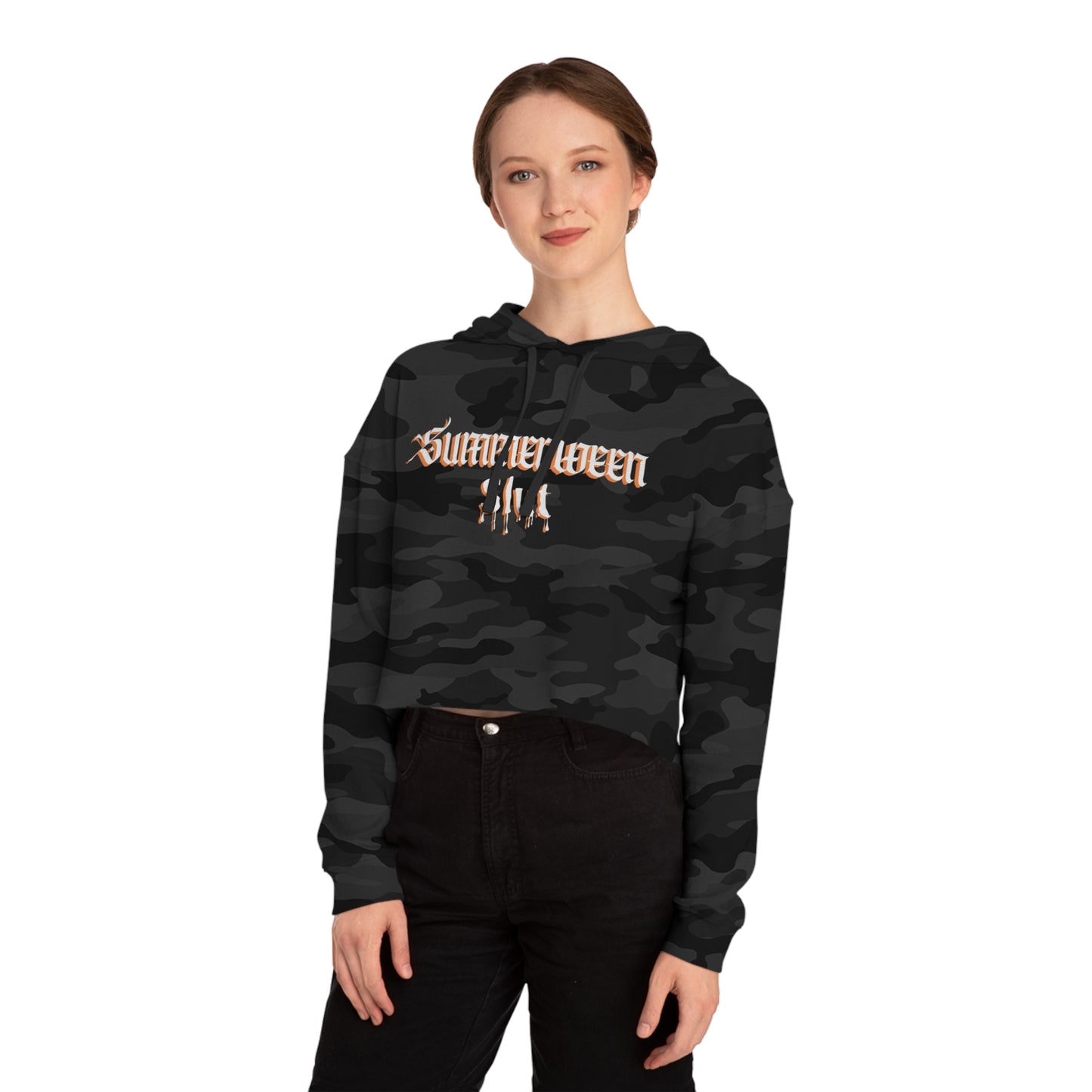Summerween Cropped Hoodie