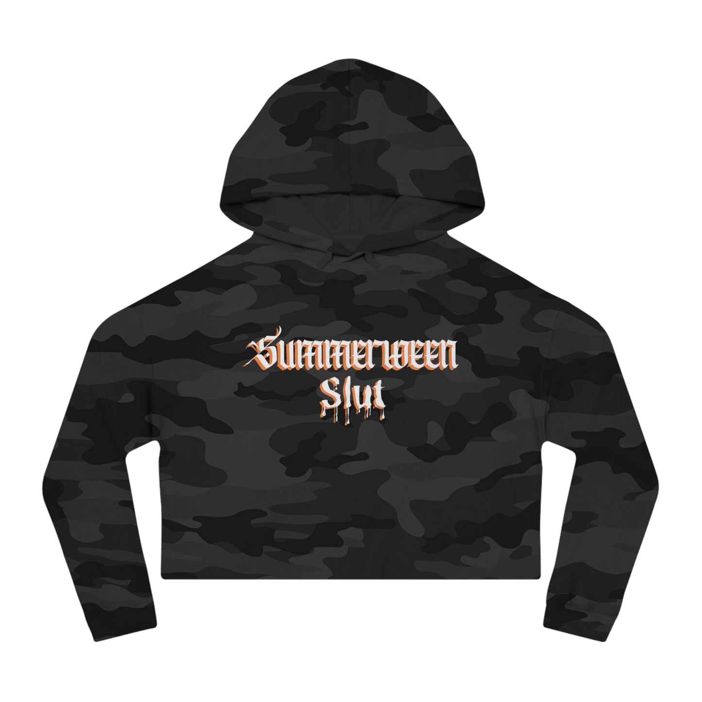Summerween Cropped Hoodie