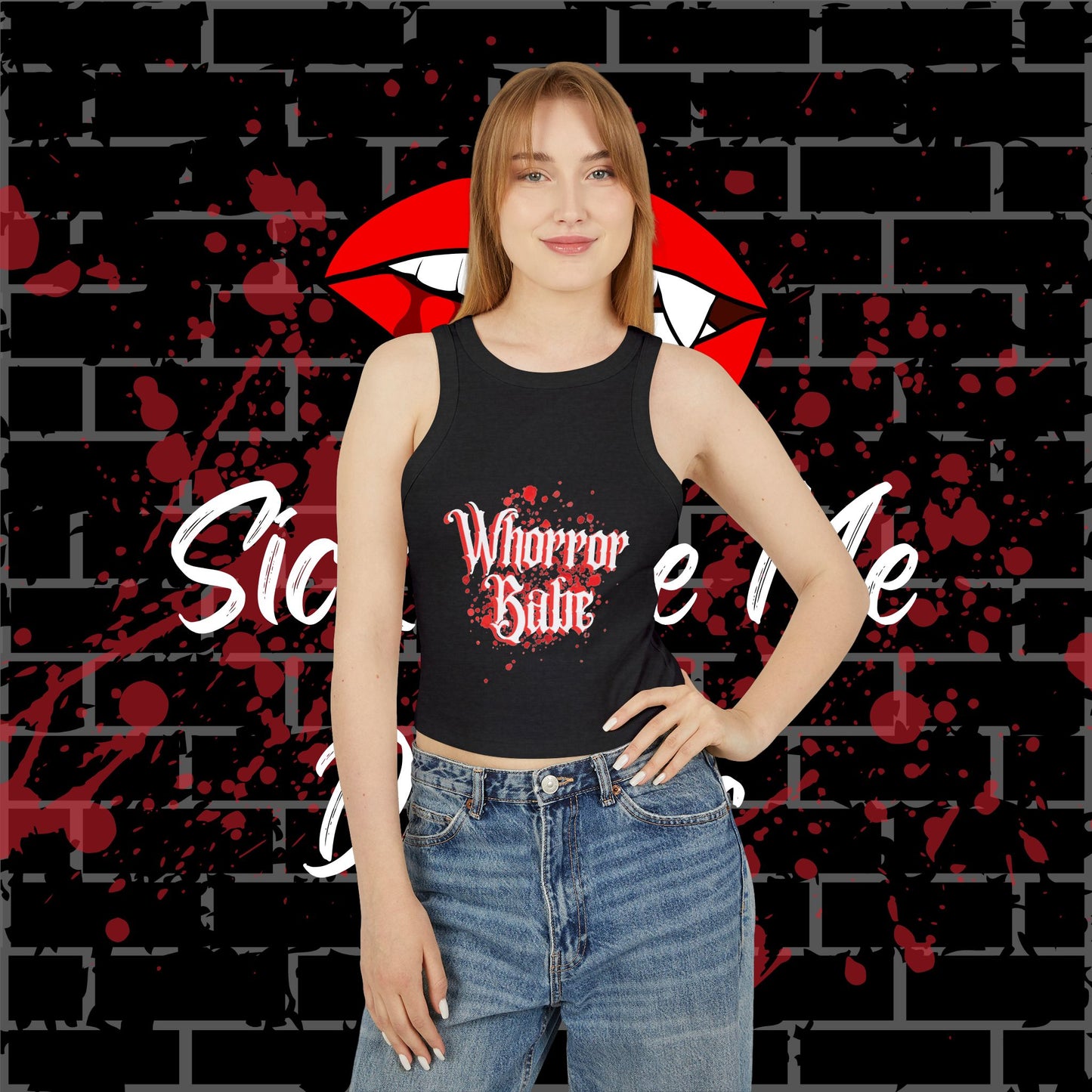 Whorror Babe Racer Tank