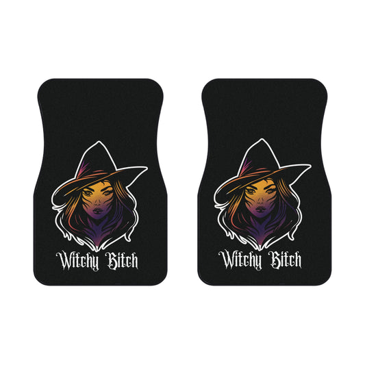 Witchy Bitch Car Mats (2x Front)