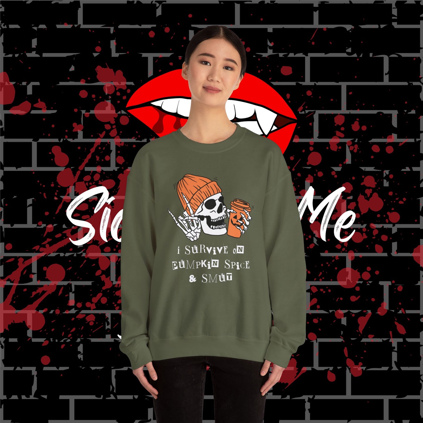 Pumpkin Spice & Smut Crewneck