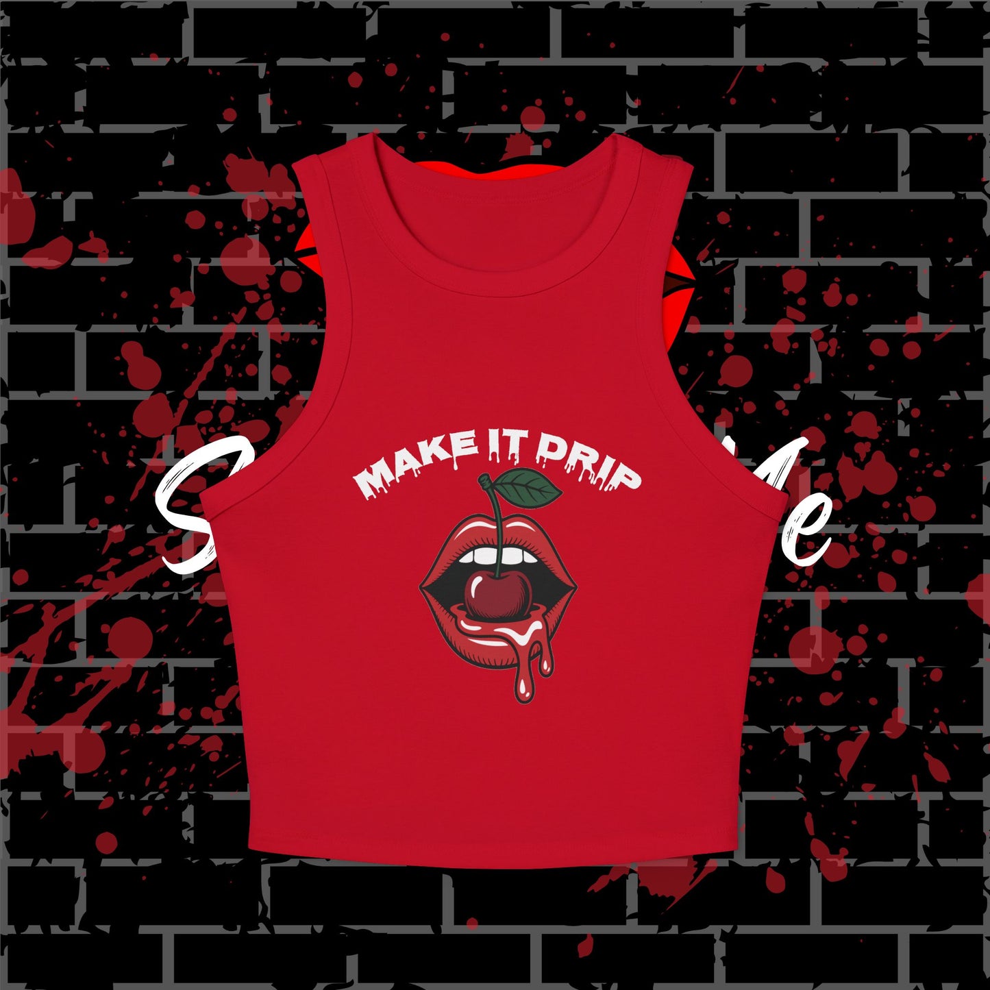 Make Drip Racer Tank
