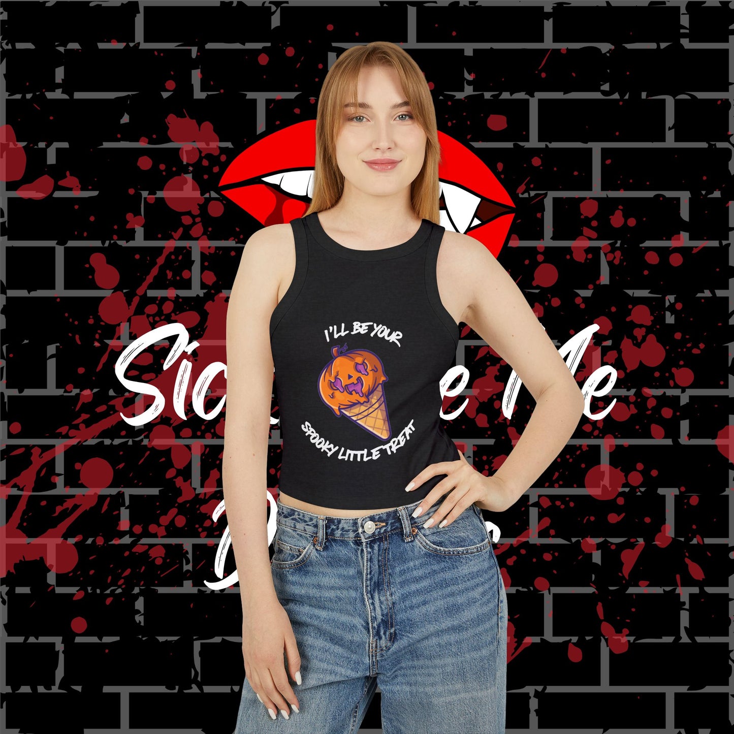 Spooky Treat Racer Tank