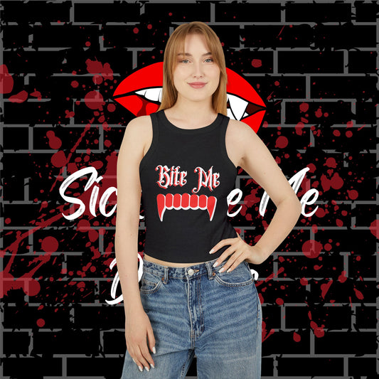Bite Me Racer Tank