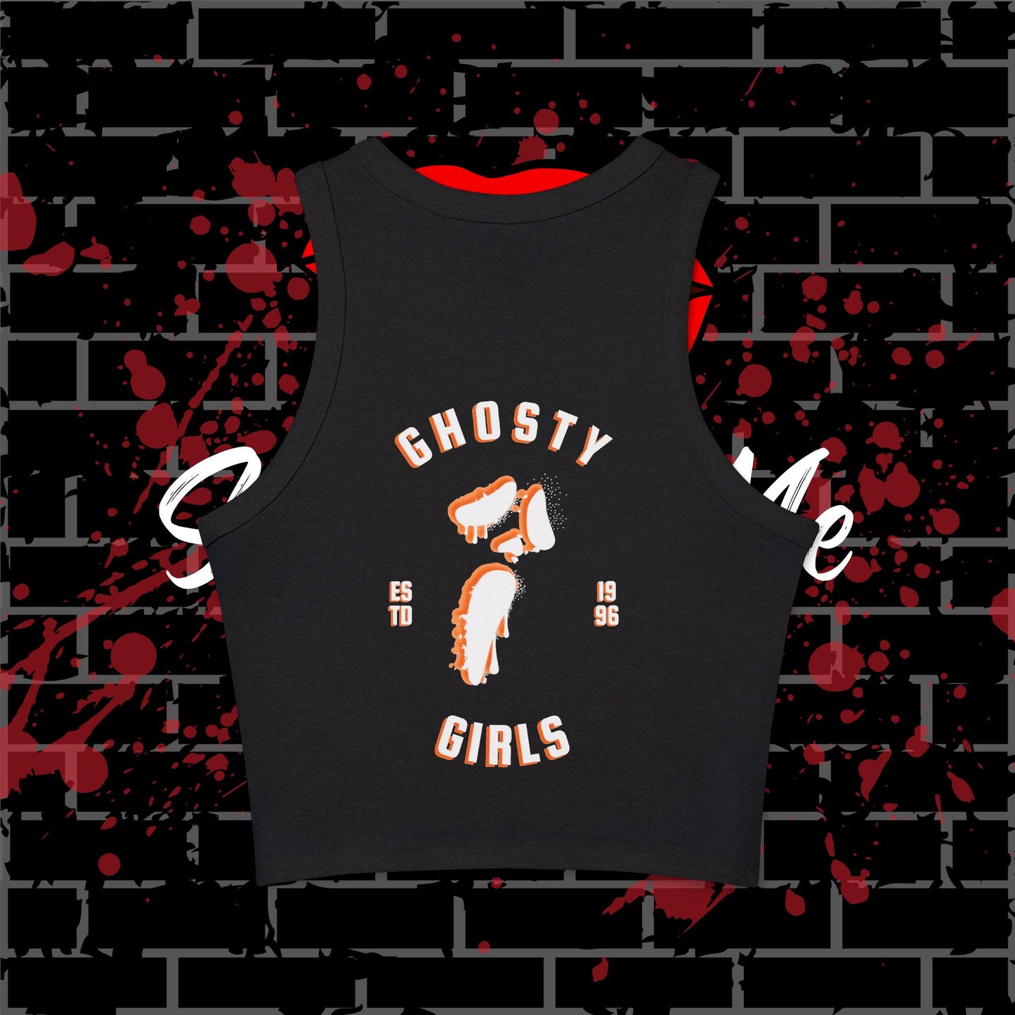 Ghosty Girls Racer Tank